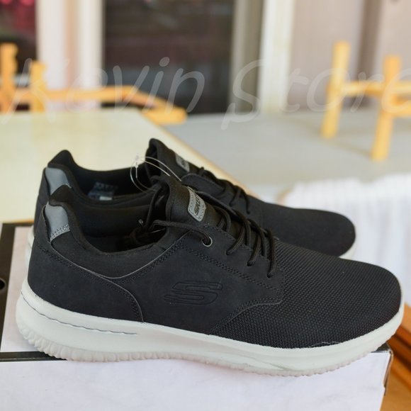 Black Skechers‎ men shoes main image 6